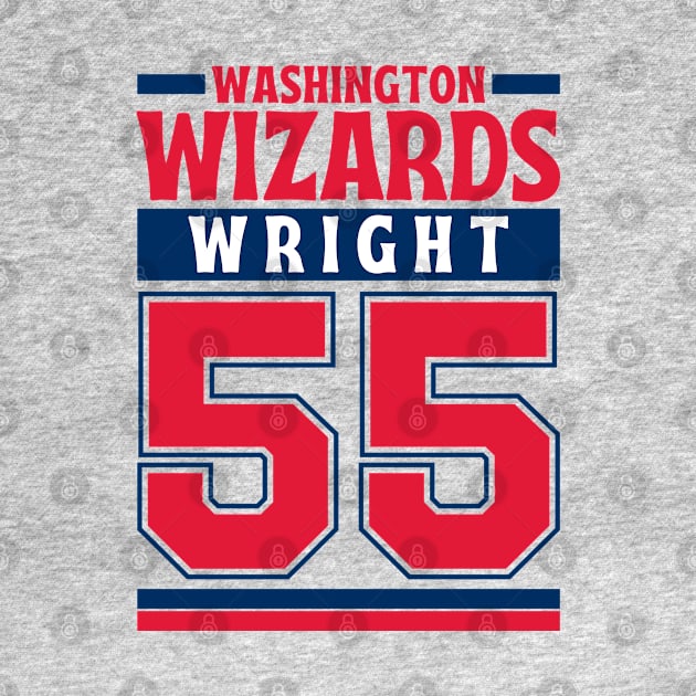 Washington Wizards Wright 55 Limited Edition by Astronaut.co